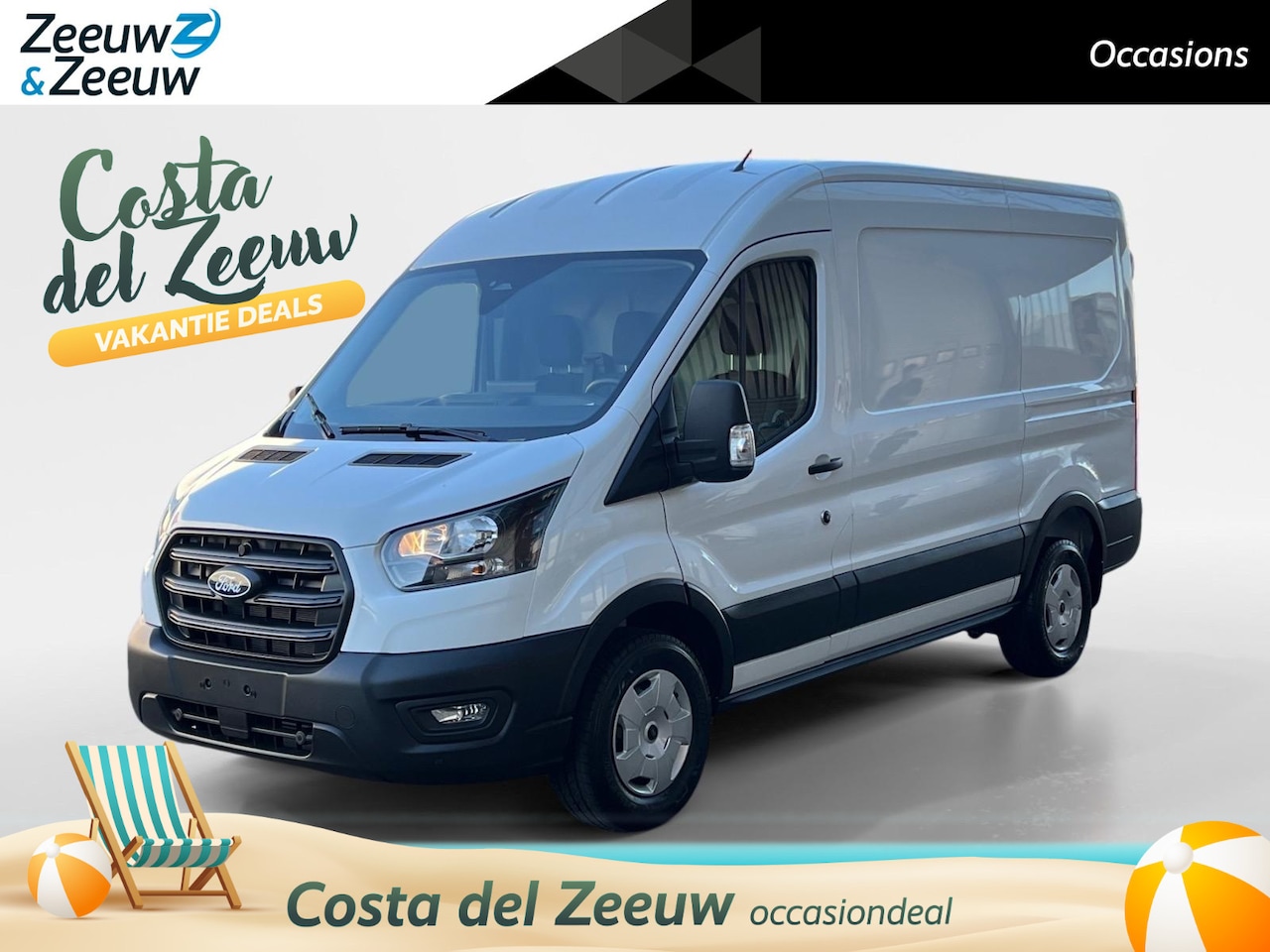 Ford Transit - 350 2.0 TDCI L2H2 Trend 165 pk Automaat | BPM VRIJ | Trekhaak | Camera | Climate Control | - AutoWereld.nl