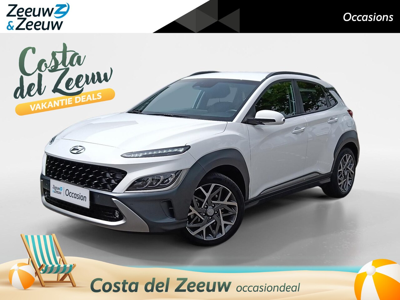 Hyundai Kona - 1.6 GDI HEV Fashion 64.000KM! | Parkeercamera | Climate conrtol - AutoWereld.nl