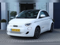 Fiat 500 - La Prima 24 kWh | Adaptieve Cruise | Pano | Leder | Stoelverwarming | Camera | JBL Audio |