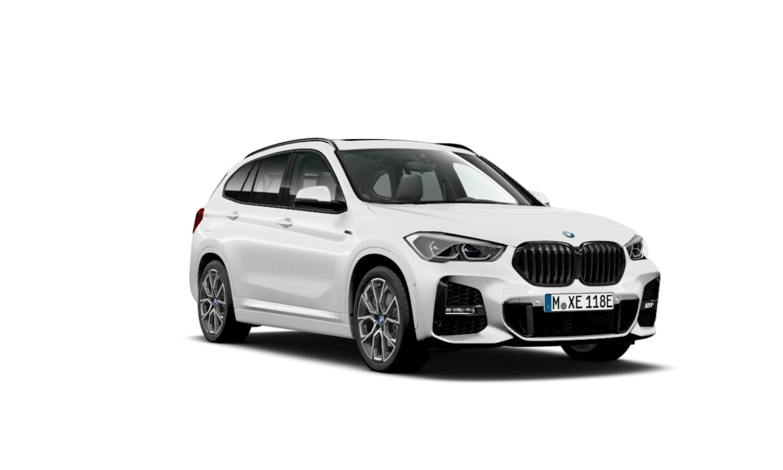 BMW X1 - xDrive25e | M-Sport | Navigatie | Panorama | Leder | Camera | Trekhaak | 19"LM | Alpinweis - AutoWereld.nl