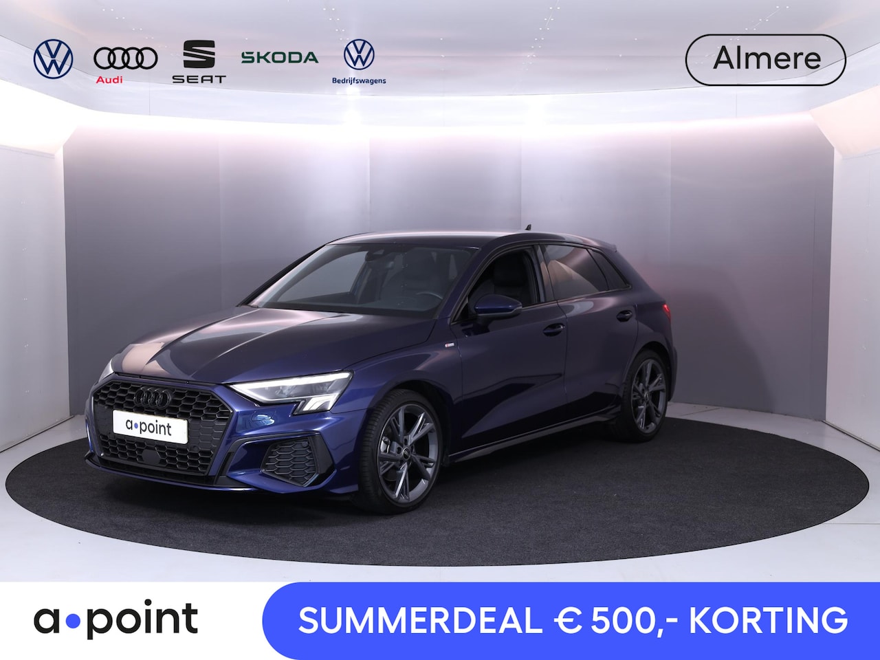 Audi A3 Sportback - 30 TFSI S edition 110PK S-Tronic (Automaat) | Verlengde garantie |  Navigatie | 18"LM velg - AutoWereld.nl