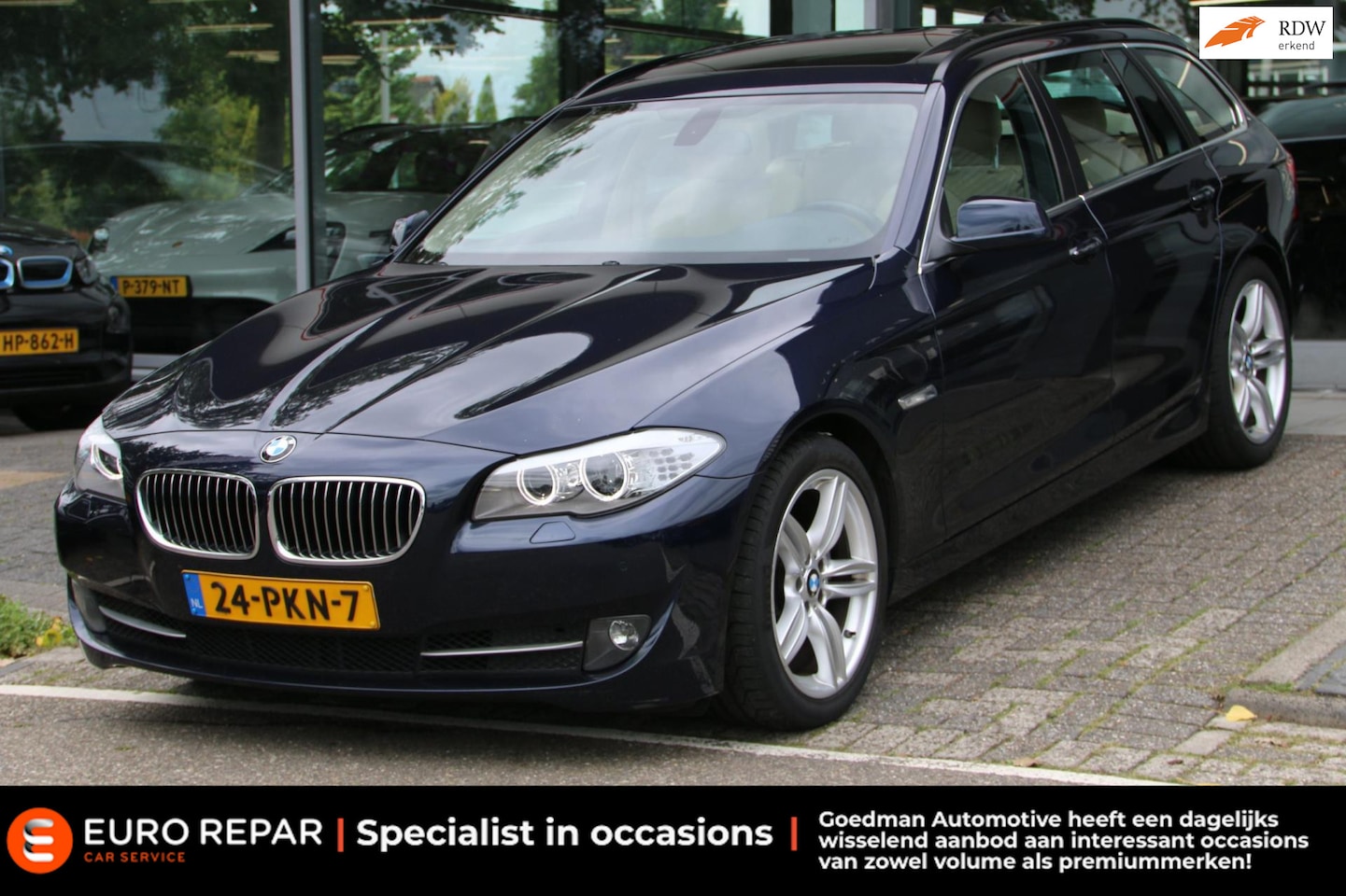BMW 5-serie Touring - 523i High Executive PANO-DAK TREKHAAK NAP! - AutoWereld.nl