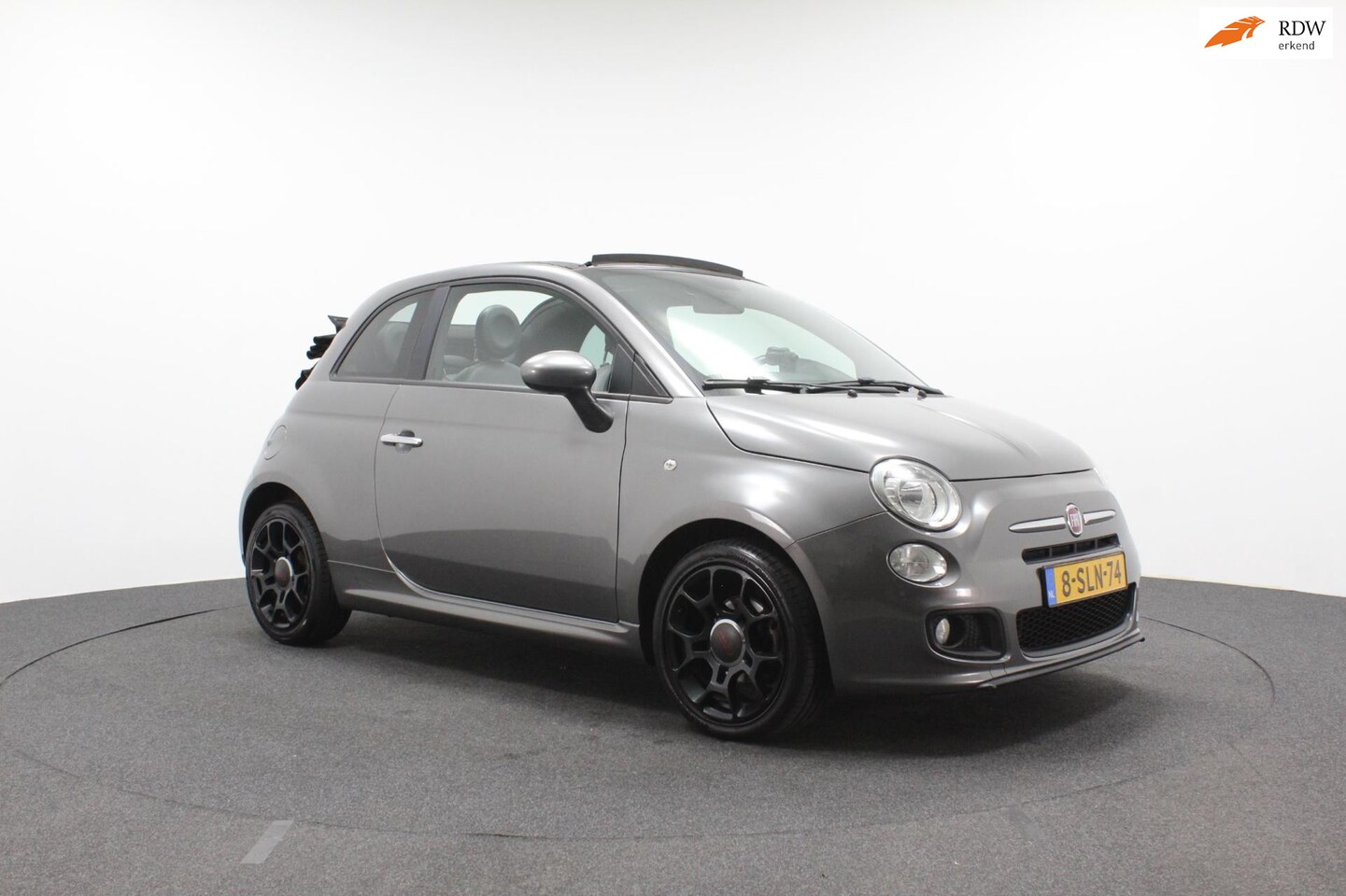 Fiat 500 C - 0.9 TwinAir 500S | Sport | Cabrio | Zeer goed onderhouden | Airco | Parkeersensoren achter - AutoWereld.nl