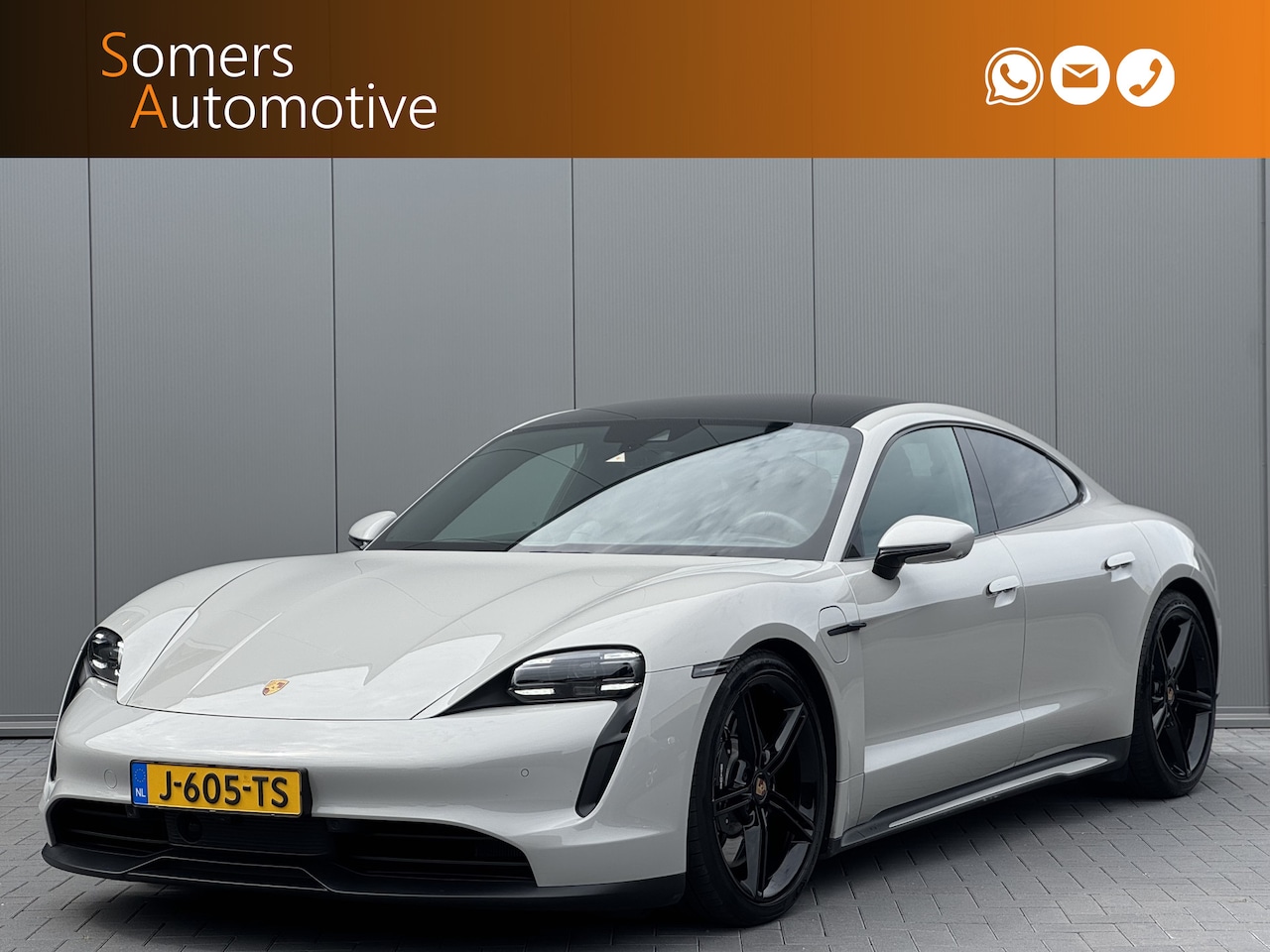 Porsche Taycan - 4S Performance 84 kWh | Panorama | Achterasbesturing | Dual Display | Sport Design | Sport - AutoWereld.nl
