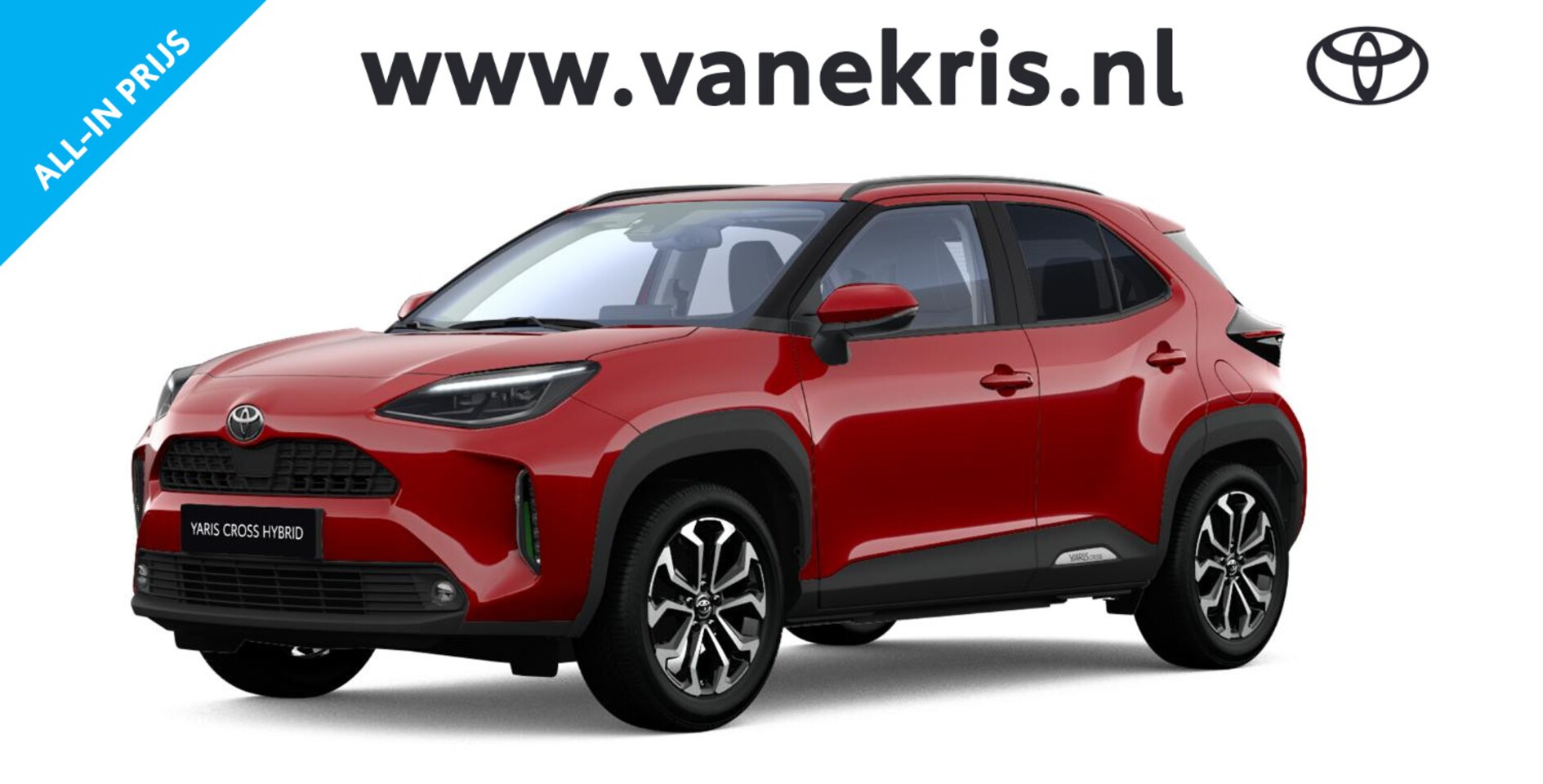 Toyota Yaris Cross - 1.5 Hybrid 130 Dynamic Comfort Pack, Parkeersensoren, NIEUW, VOORDEEL - AutoWereld.nl
