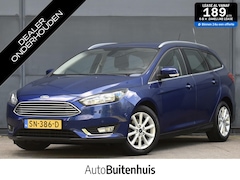 Ford Focus Wagon - 1.0 Titanium|1e Eigenaar|CLIMATE|PARKEERHULP|PDC|NAVI|CARPLAY|VOORRUITVERWARM