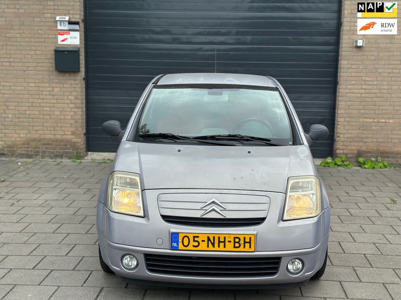 Citroën C2 - 1.4i Ligne Ambiance Automaat Airco cruise Control - AutoWereld.nl