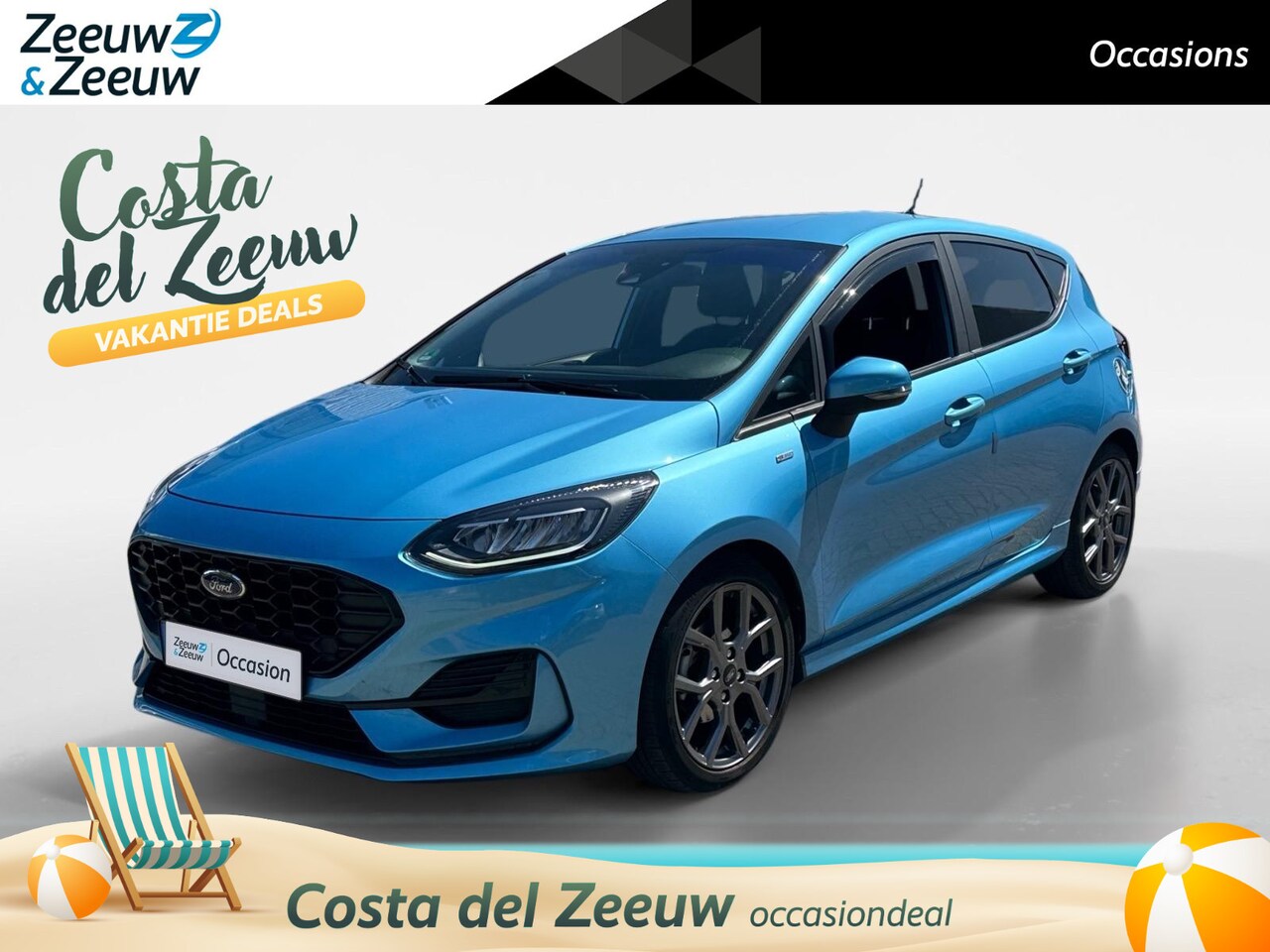 Ford Fiesta - 1.0 EcoBoost Hybrid ST-Line X 1.0 EcoBoost Hybrid ST-Line X - AutoWereld.nl