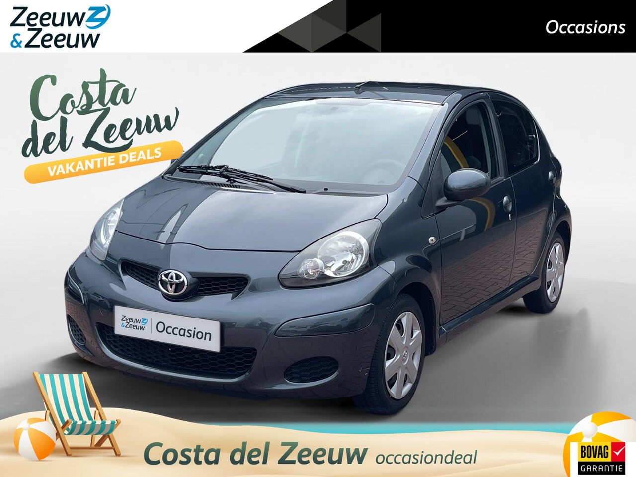 Toyota Aygo - 1.0-12V Comfort Navigator | Airco | Elektrische Ramen | Aux | Nette Staat - AutoWereld.nl