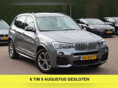 BMW X3 - xDrive28i Centennial Exe. M Sport / Leder / Navigatie / Parkeerhulp V+A / 20'' / Cruise Co