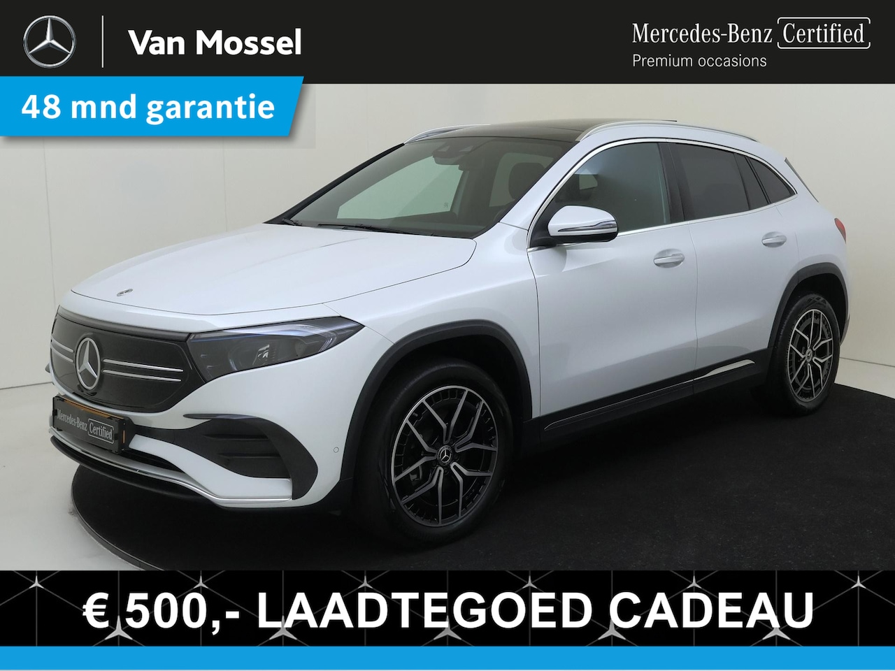 Mercedes-Benz EQA - 250 AMG Line 67 kWh / Premium/ Panoramadak/ 19 inch - AutoWereld.nl
