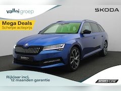Skoda Superb Combi - 1.4 TSI 218 pk DSG iV Sportline Business | Geheugenstoelen | Navigatie Columbus | Adaptief