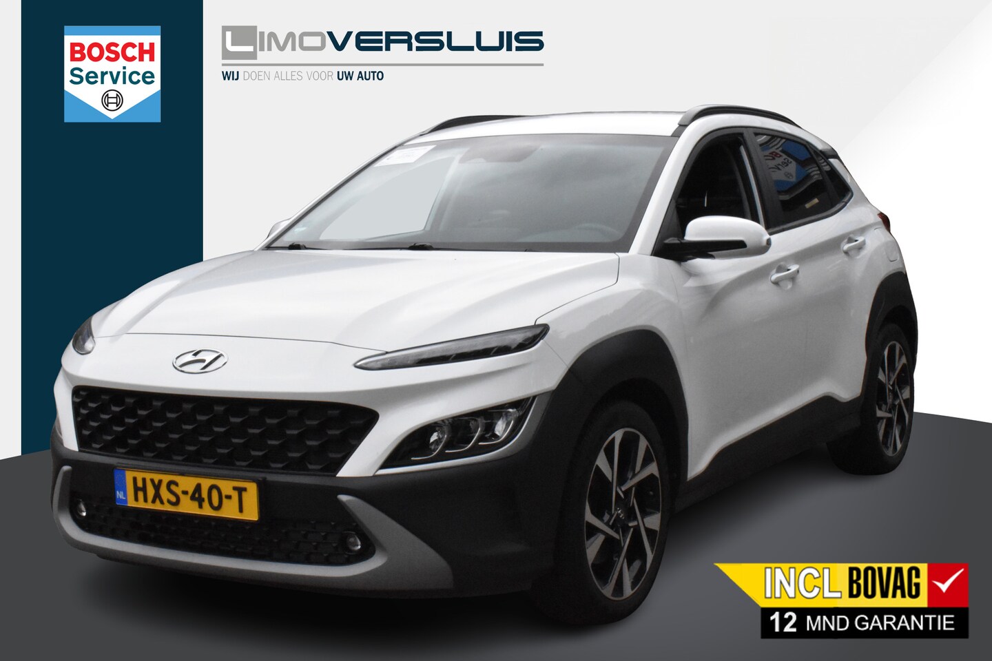 Hyundai Kona - 1.0 T-GDI Premium Pack | Stuur/Stoelverwarming | Trekhaak | Navigatie | 100% Hyundai Onder - AutoWereld.nl
