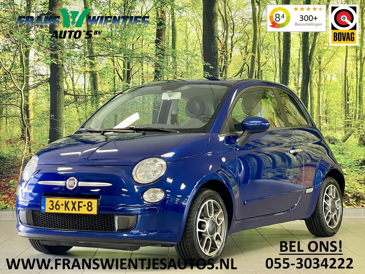 Fiat 500 - 1.2 Sport | Automaat | Elektrische Ramen | USB | Start/Stop Systeem | Lichtmetaal 15'' | R - AutoWereld.nl