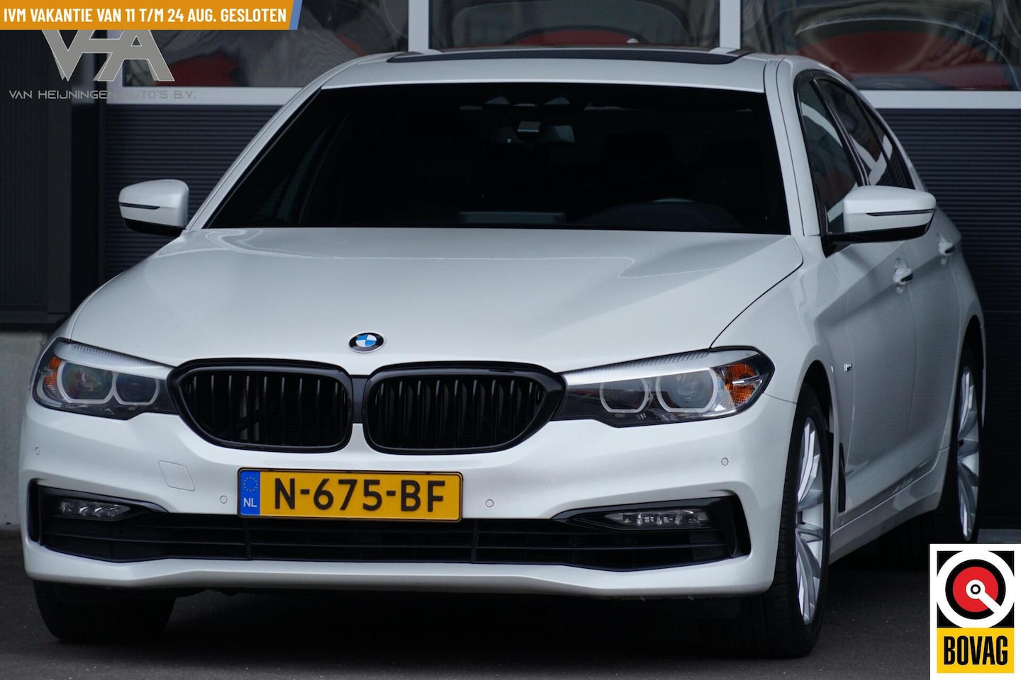 BMW 5-serie - 530d xDrive High Executive 530d xDrive High Executive, leder, stoelverw. - AutoWereld.nl