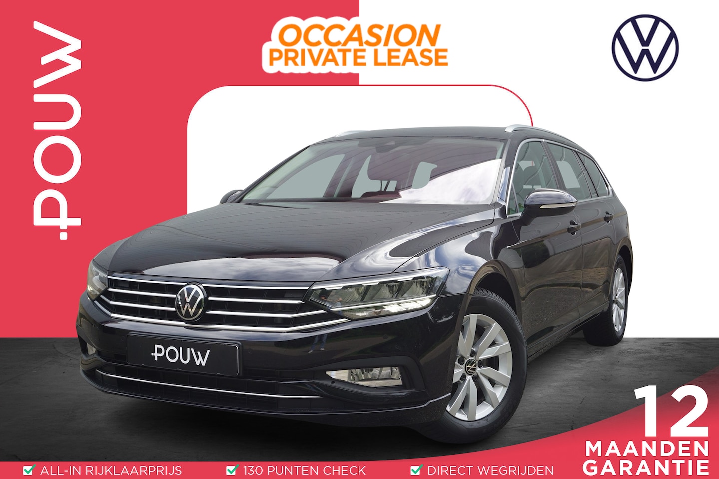 Volkswagen Passat Variant - 1.5 TSI 150pk DSG Business | Trekhaak | Elektrische Achterklep | Achteruitrijcamera - AutoWereld.nl