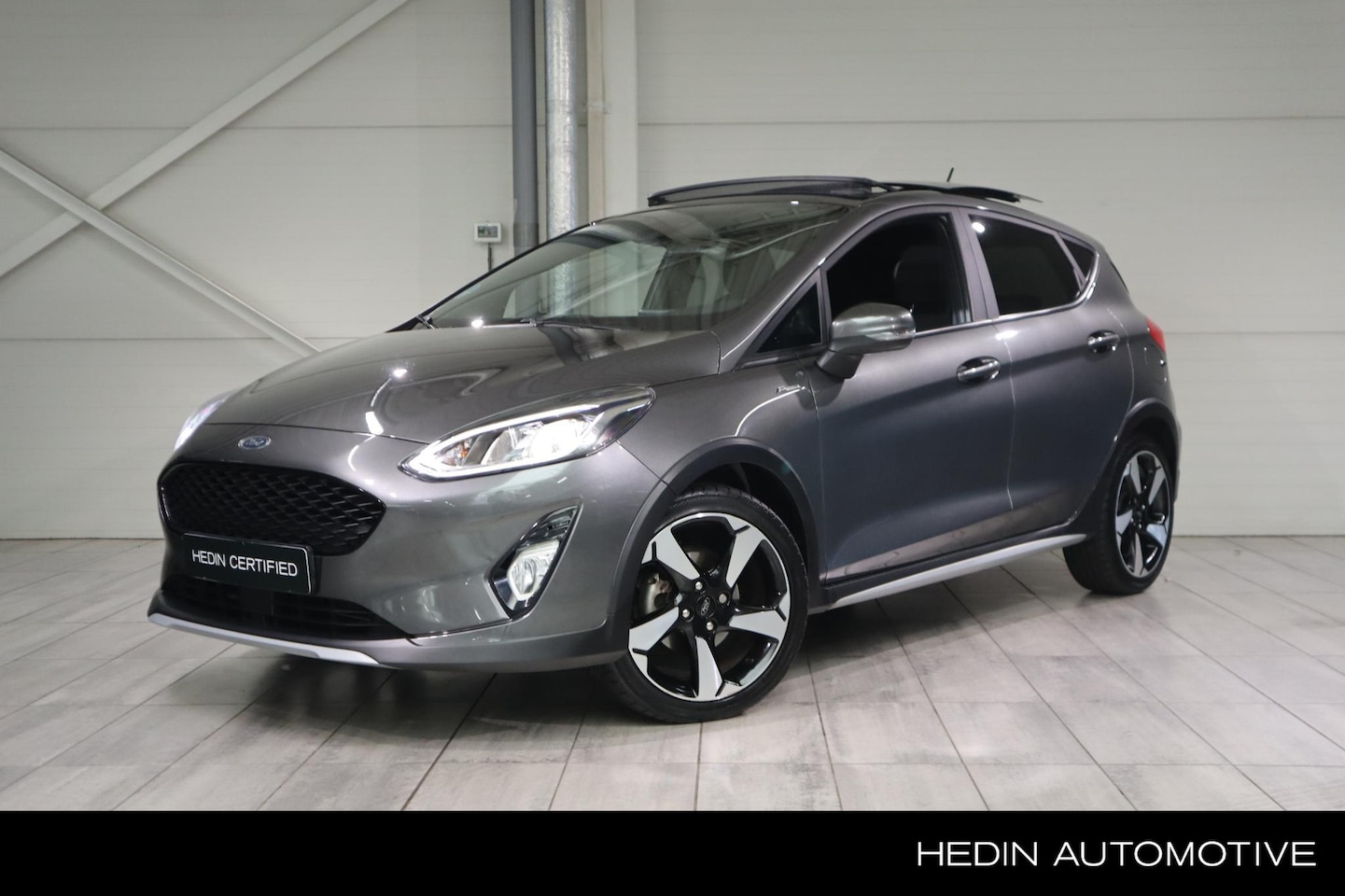 Ford Fiesta - 1.0 EcoBoost Active 100PK | Automaat | Panorama dak |  Adaptive | Voorruit verwarming | Ca - AutoWereld.nl
