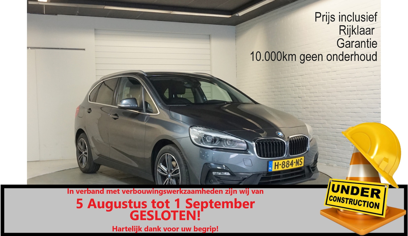 BMW 2-serie Active Tourer - 218i Automaat | Sportinter | Headup | DAB+ | NL Auto - AutoWereld.nl