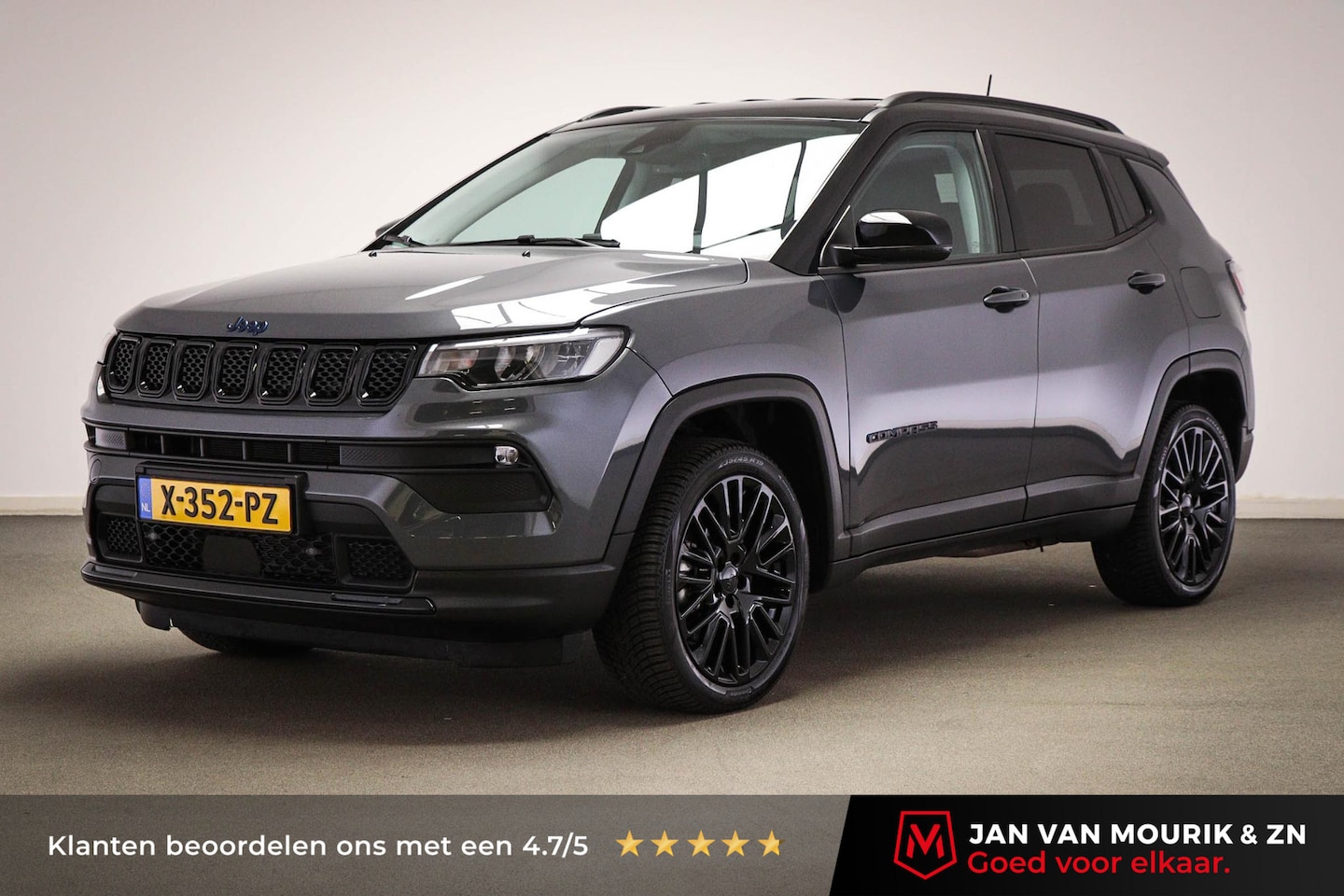 Jeep Compass - 4xe 190 Plug-in Hybrid Electric Night Eagle | BUSINESS / WINTER- PACK | STUURVERWARMING | - AutoWereld.nl