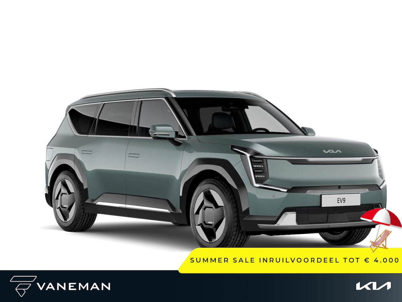 Kia EV9 - First Edition 76.1 kWh | Kunstlederen bekleding | Warmtepomp - AutoWereld.nl
