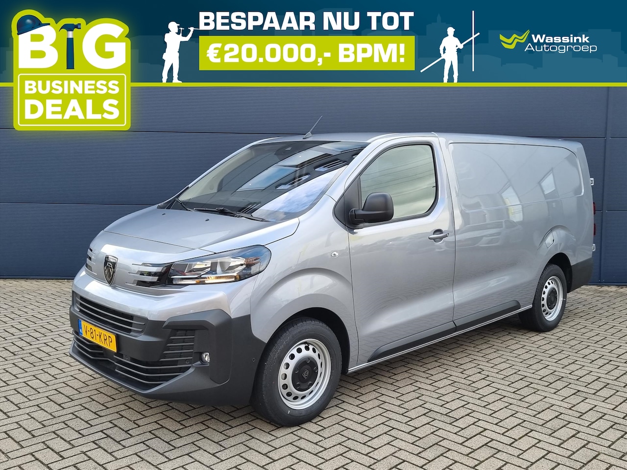 Peugeot Expert - GB L3 2.0 BlueHDi 145pk | Climate Control | Navigatie | Camera | Houten Laadruimte | Trekh - AutoWereld.nl