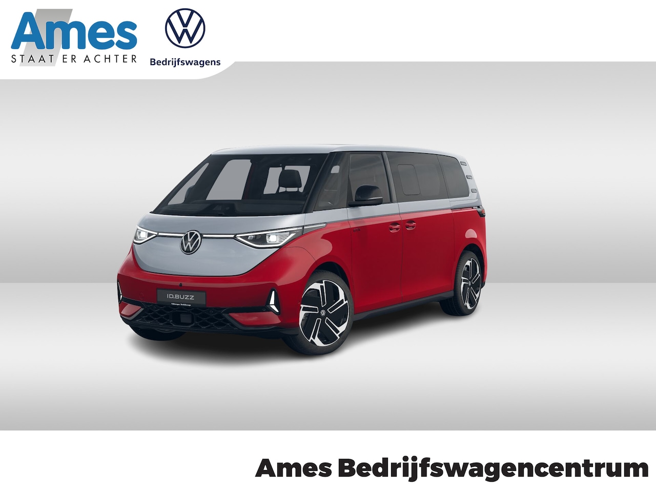 Volkswagen ID. Buzz - GTX 7p. 340PK 4Motion | 21" | Design pakket plus | art velours bekleding Prijs rijklaar in - AutoWereld.nl