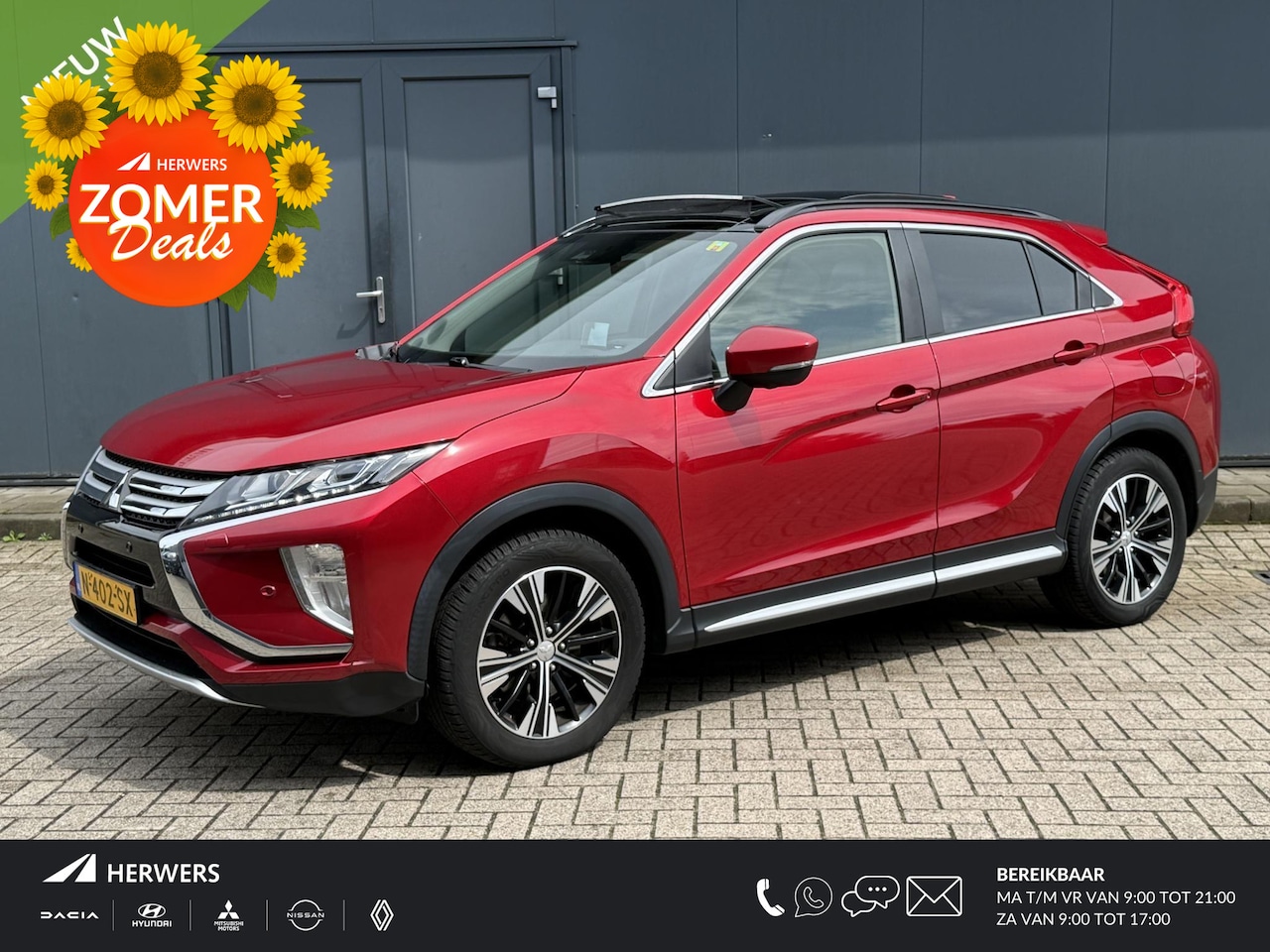 Mitsubishi Eclipse Cross - 1.5 DI-T 4WD Instyle / Automaat / Trekhaak / Navigatie / Cruise Control Adaptief / Camera/ - AutoWereld.nl