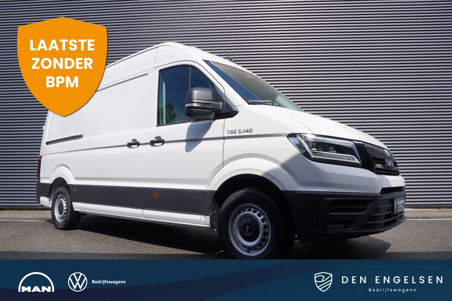 MAN TGE - 3.140 l 2.0 TDI 140PK RWD l L3H3 l Betimmering l LED-koplampen l Parkeercamera l Trekhaak - AutoWereld.nl