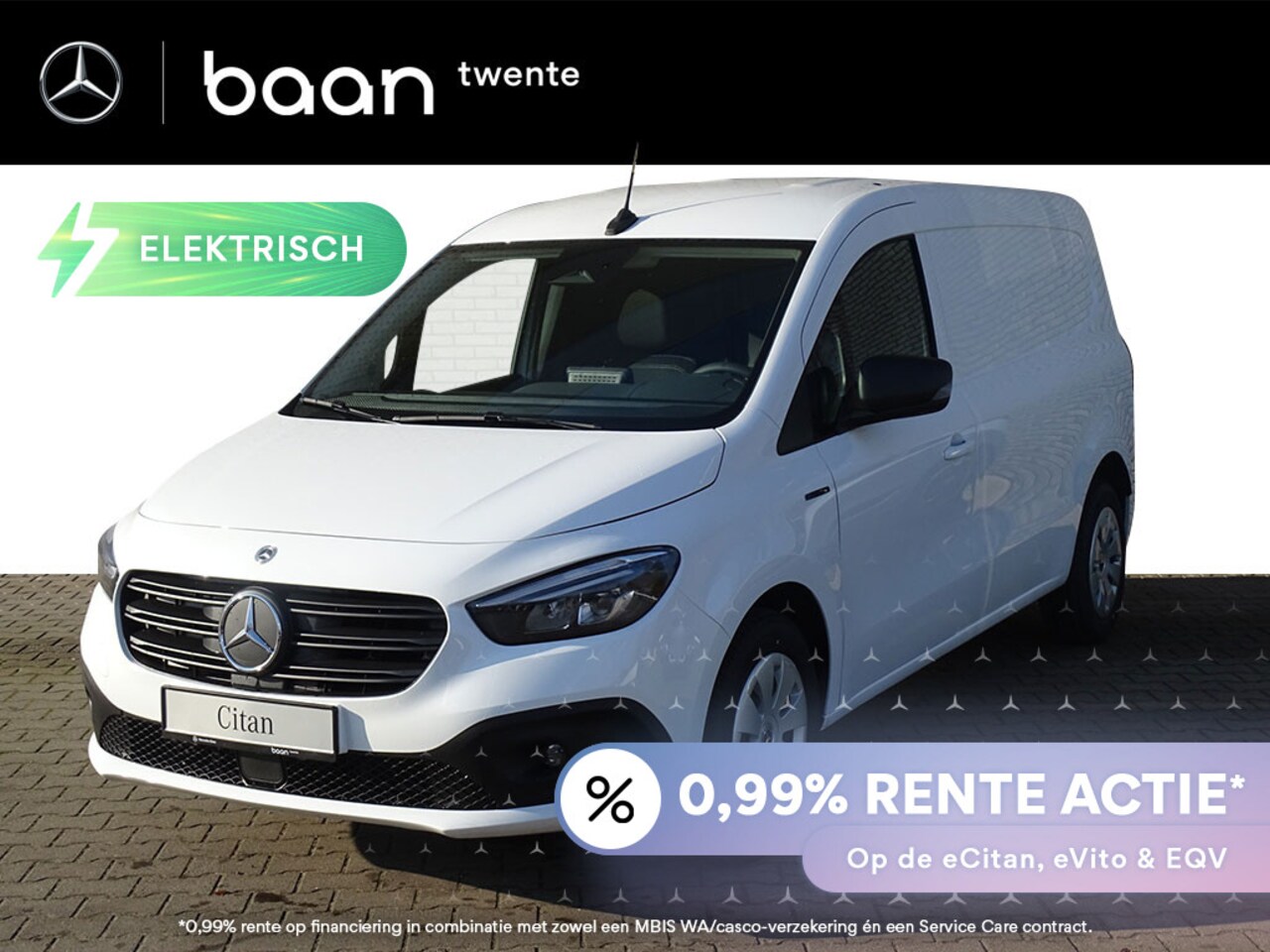 Mercedes-Benz eCitan - 112 Pro L2 51 kWh I Trekhaak I LED - AutoWereld.nl