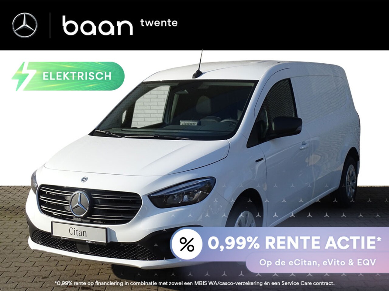 Mercedes-Benz eCitan - 112 Pro L2 51 kWh I Trekhaak I LED - AutoWereld.nl