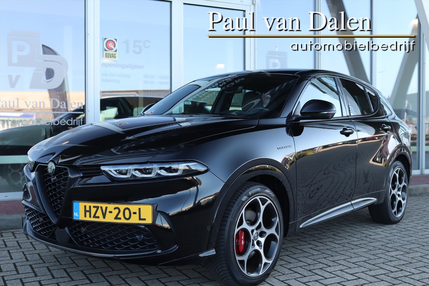 Alfa Romeo Tonale - 1.5T HYBRID 160PK VELOCE AUTOMAAT Leer | 360 Camera | Sfeer | Harman Kardon | Stoelverw./k - AutoWereld.nl