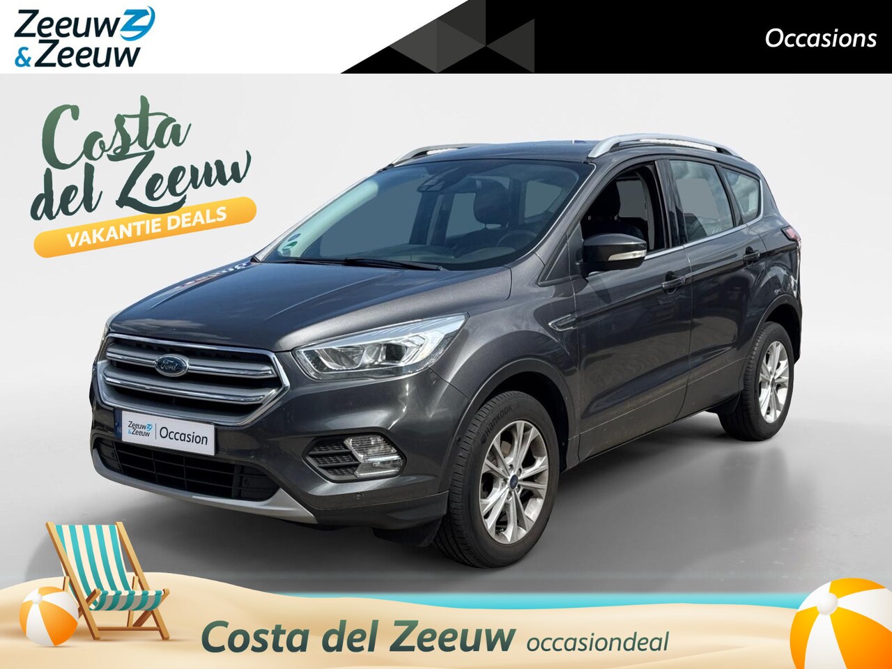 Ford Kuga - 1.5 EcoBoost Titanium | Trekhaak | BLISS | 12 Maanden garantie! - AutoWereld.nl