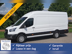 Ford Transit - 350L 130PK L4H3 BPM VRIJ 12" Sync4 Navi, Trekhaak, Stoel-Stoel NR. 438