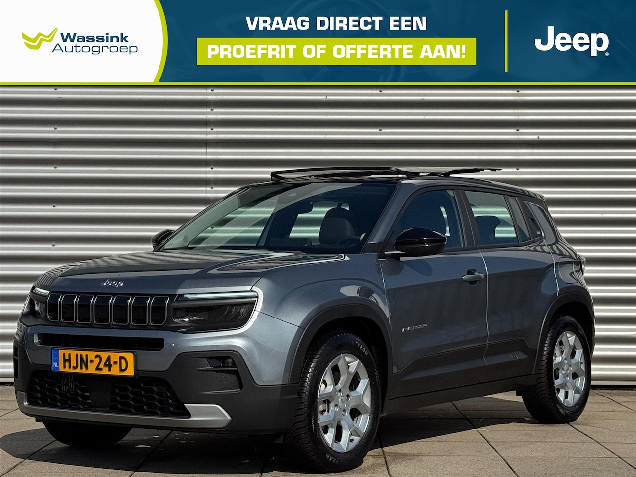 Jeep Avenger - 1.2T 100pk Hybrid Summit | JBL Audio | Panoramadak | Navigatie | Winter Pack - AutoWereld.nl
