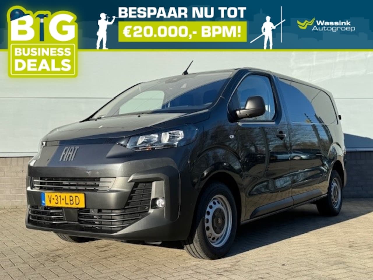 Fiat Scudo - GB 2.0 Diesel 145pk L2 | Trekhaak | Verhoogd Laadvermogen | Cruise Control | Camera | Park - AutoWereld.nl