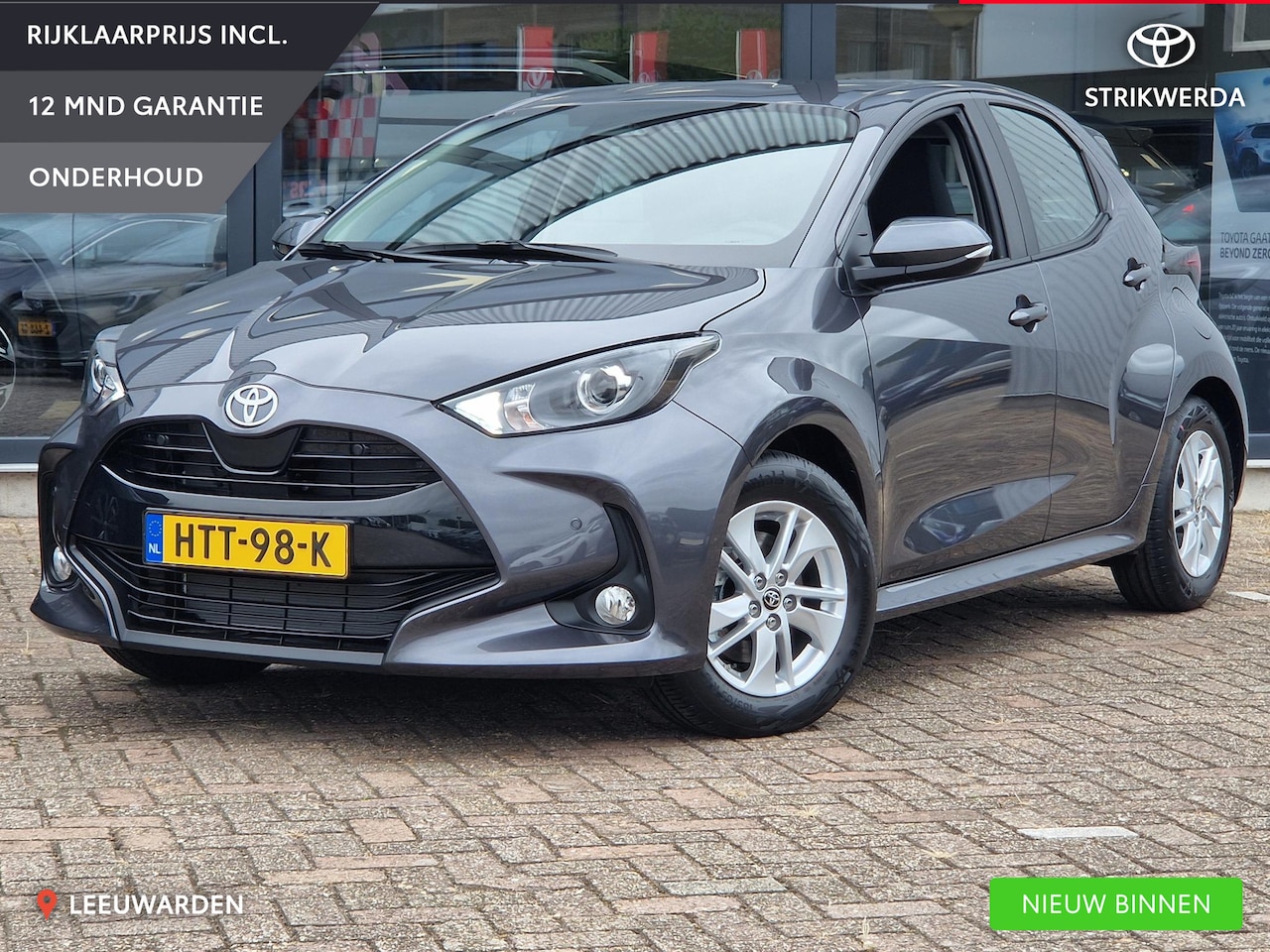 Toyota Yaris - 1.5 Hybrid 115 Business Nieuwe Auto! stoel en stuurverwarming parkeersensoren - AutoWereld.nl