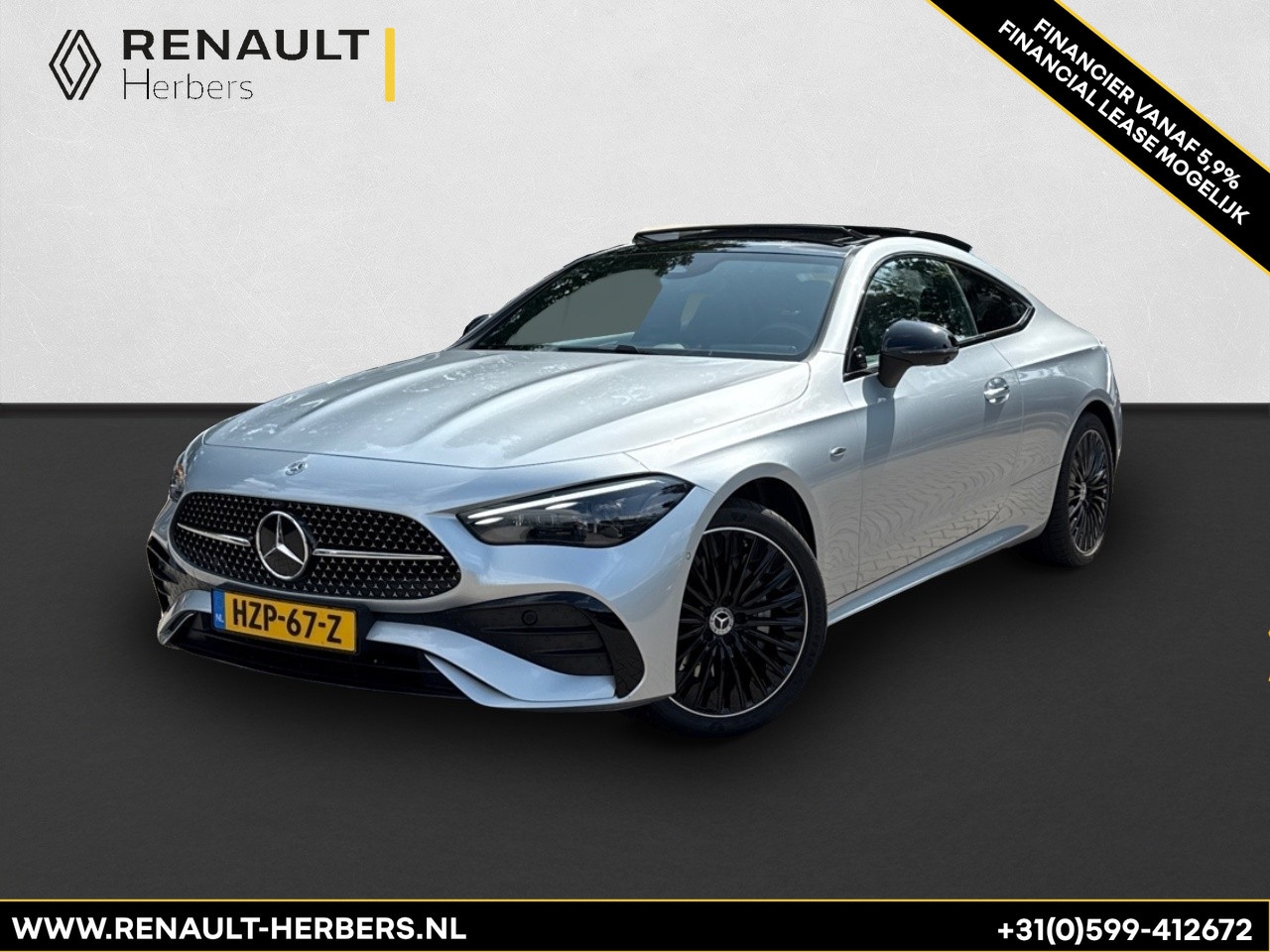 Mercedes-Benz CLE Coupé - 300 e AMG Line NIGHT / PANO / BURMESTER / 360 CAMERA / ELECTR. STOEL / BOMVOL! - AutoWereld.nl
