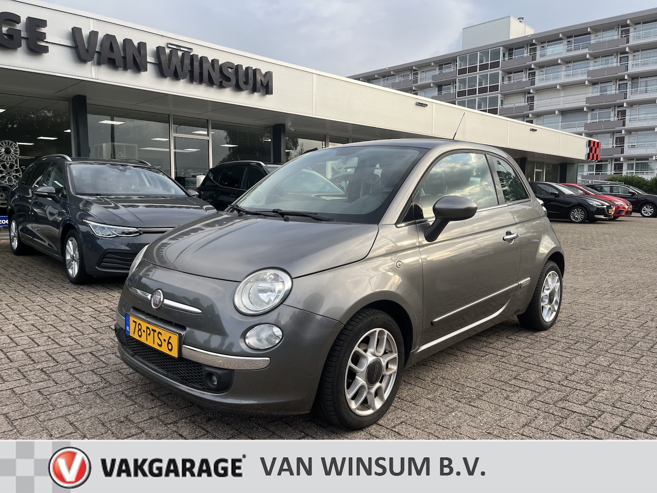 Fiat 500 - 1.2 Lounge automaat Panodak bluetooth Lmv Nap - AutoWereld.nl