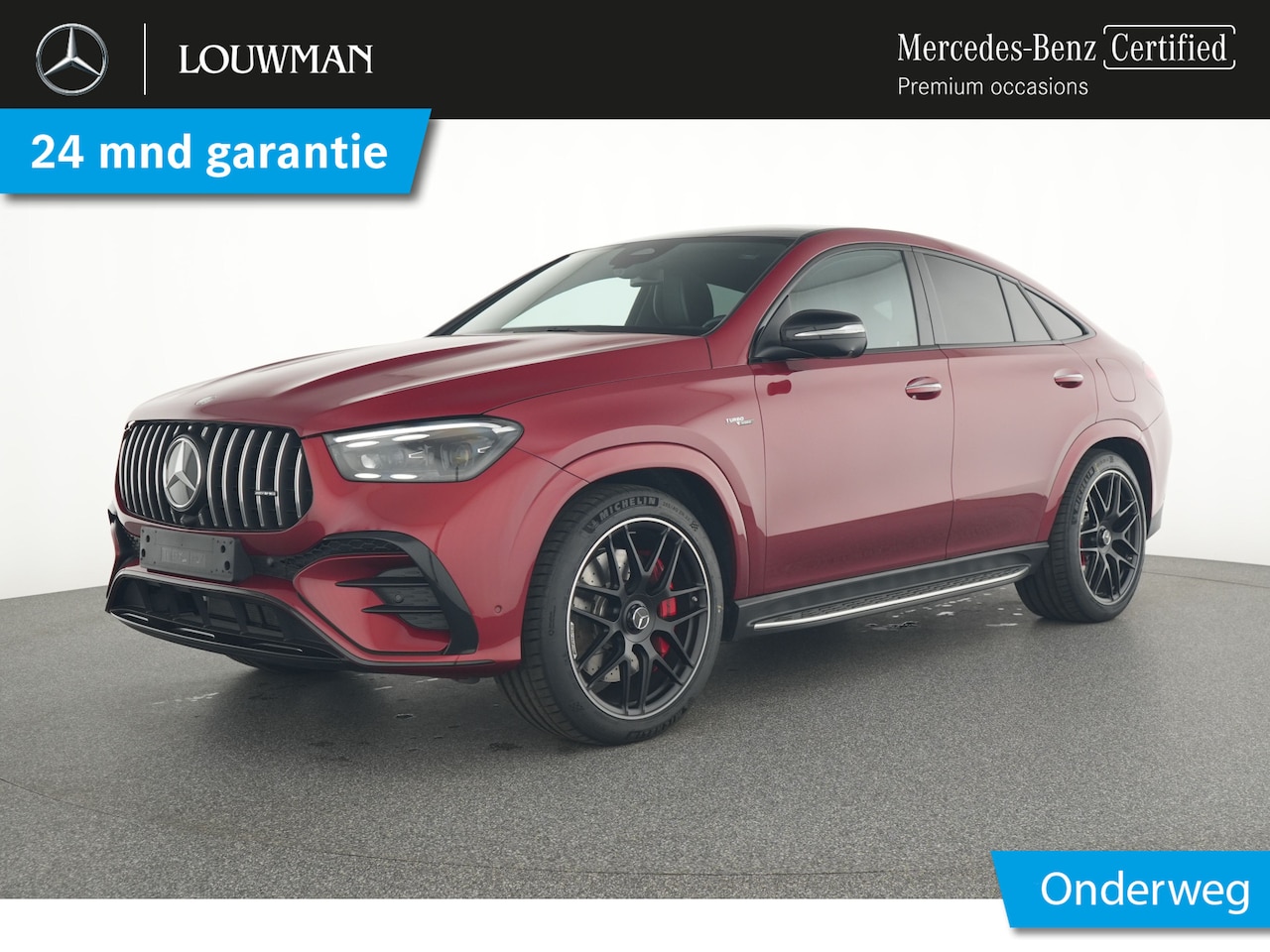 Mercedes-Benz GLE-Klasse Coupé - Mercedes AMG 53 Hybrid 4MATIC+ Premium Plus AMG Line | Night Pakket | Alarm Klasse 3 | Pan - AutoWereld.nl