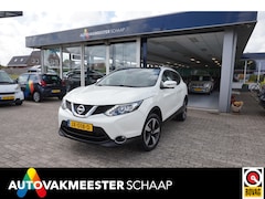 Nissan Qashqai - 1.6 N-Connecta , org nl , Incl 12 mnd bovag garantie. navi, camera, panodak, trekhaak, 150