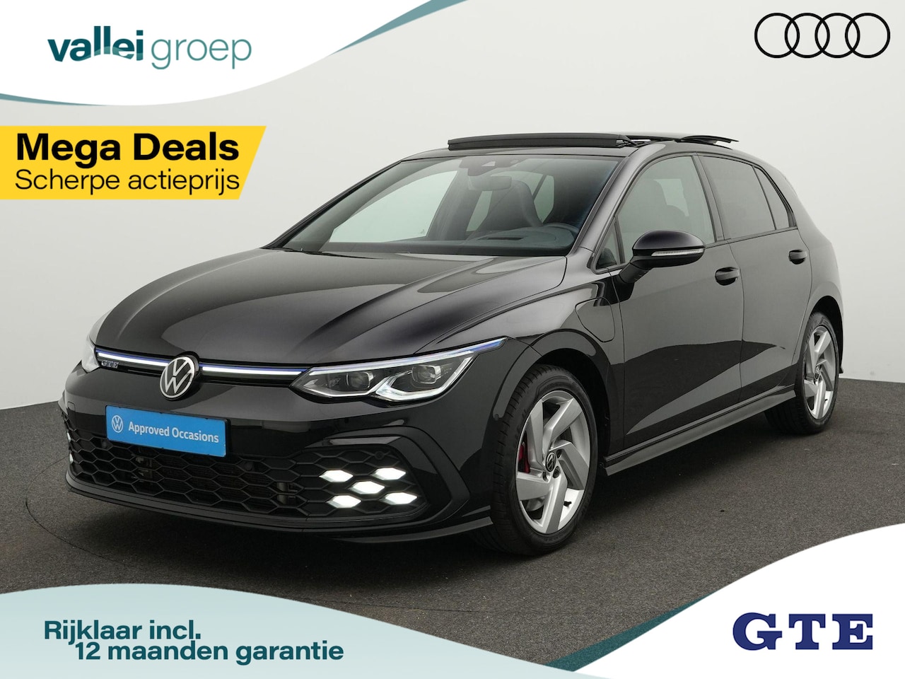 Volkswagen Golf - 1.4 245 pk DSG eHybrid GTE | Panoramadak | IQ Light | Achteruitrijcamera | Sportonderstel - AutoWereld.nl