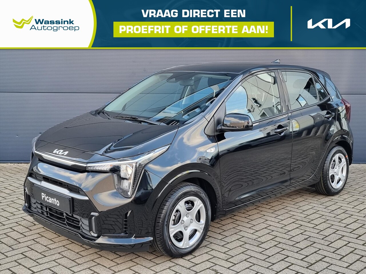 Kia Picanto - 1.0 DPi 63pk 4-zits DynamicLine *Direct Leverbaar* - AutoWereld.nl