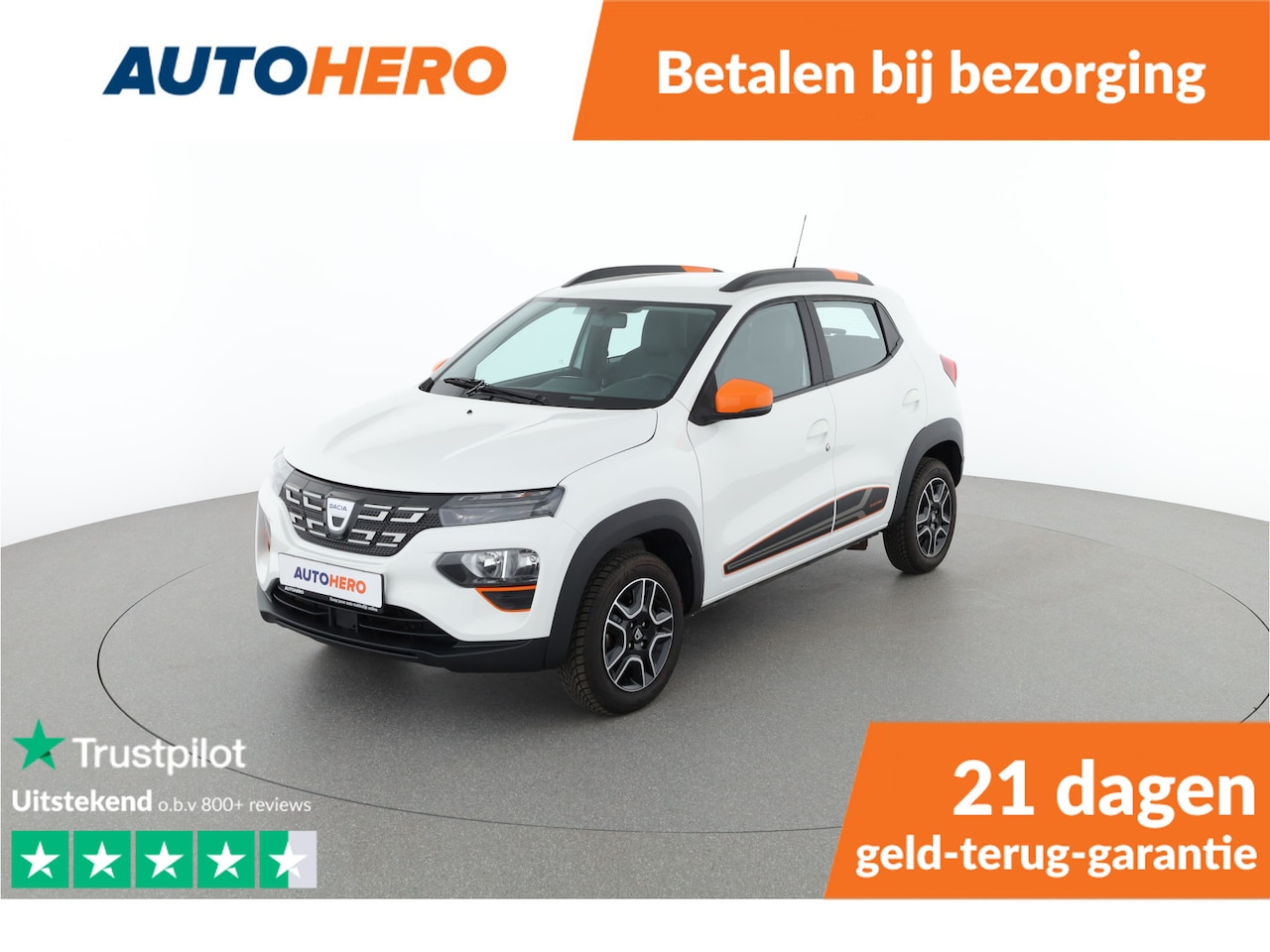 Dacia Spring - Comfort Plus (Orange Pack) 27 kWh l XN99335 l - AutoWereld.nl