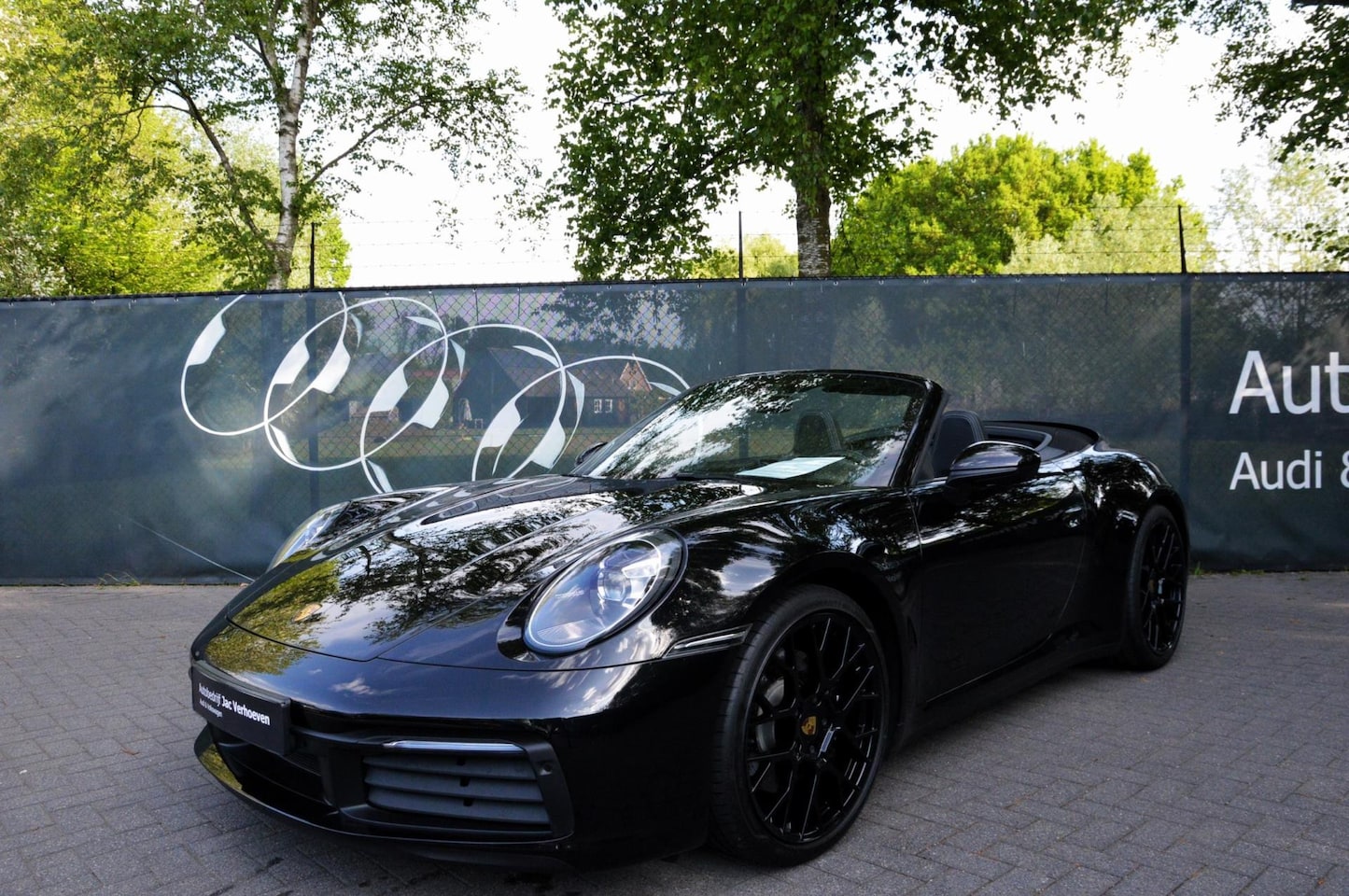 Porsche 911 Cabrio - 3.0 Carrera S 450PK|Black Optik|ACC|Bose|Stoelventilatie|360 cam|Automaat| - AutoWereld.nl