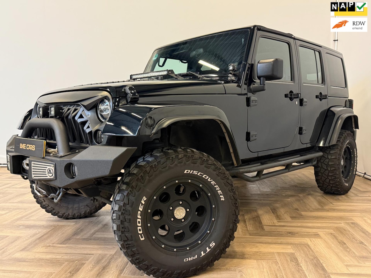 Jeep Wrangler Unlimited - 3.6 |UNIEK|VOL|LIER|VEEL EXTRA"S - AutoWereld.nl