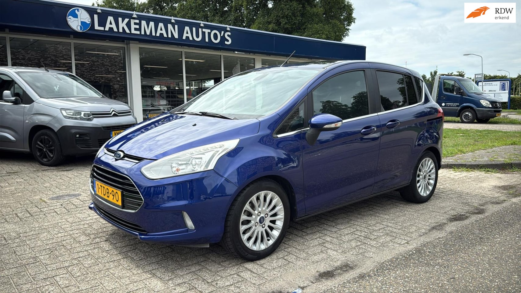 Ford B-Max - 1.0 EcoBoost Titanium Blueline Huurkoop Inruil APK Garantie - AutoWereld.nl