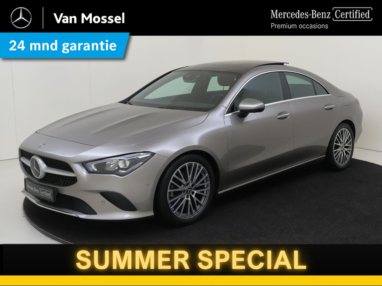 Mercedes-Benz CLA-Klasse - 200 Business Solution Progressive / Panoramadak/ 18 inch/ Rijassistentiepakket - AutoWereld.nl