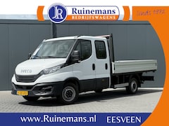 Iveco Daily - 35S14 2.3 D / PICK UP MET LANGE BAK / 7 PERSOONS DUBBELE CABINE / 22.770 KM/ AIRCO / CRUIS