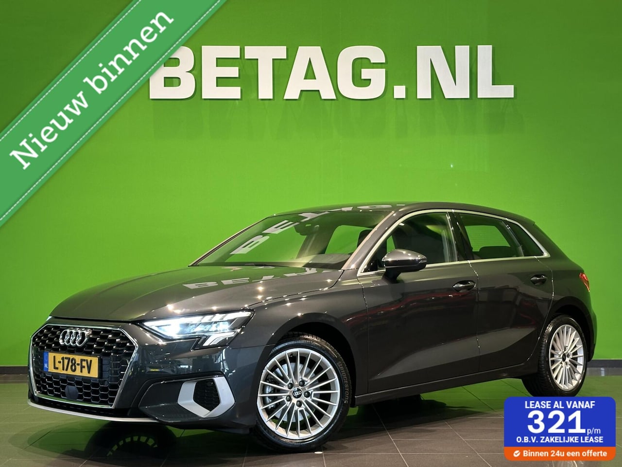 Audi A3 Sportback - 35 TFSI Business edition | Navigatie | LED| - AutoWereld.nl