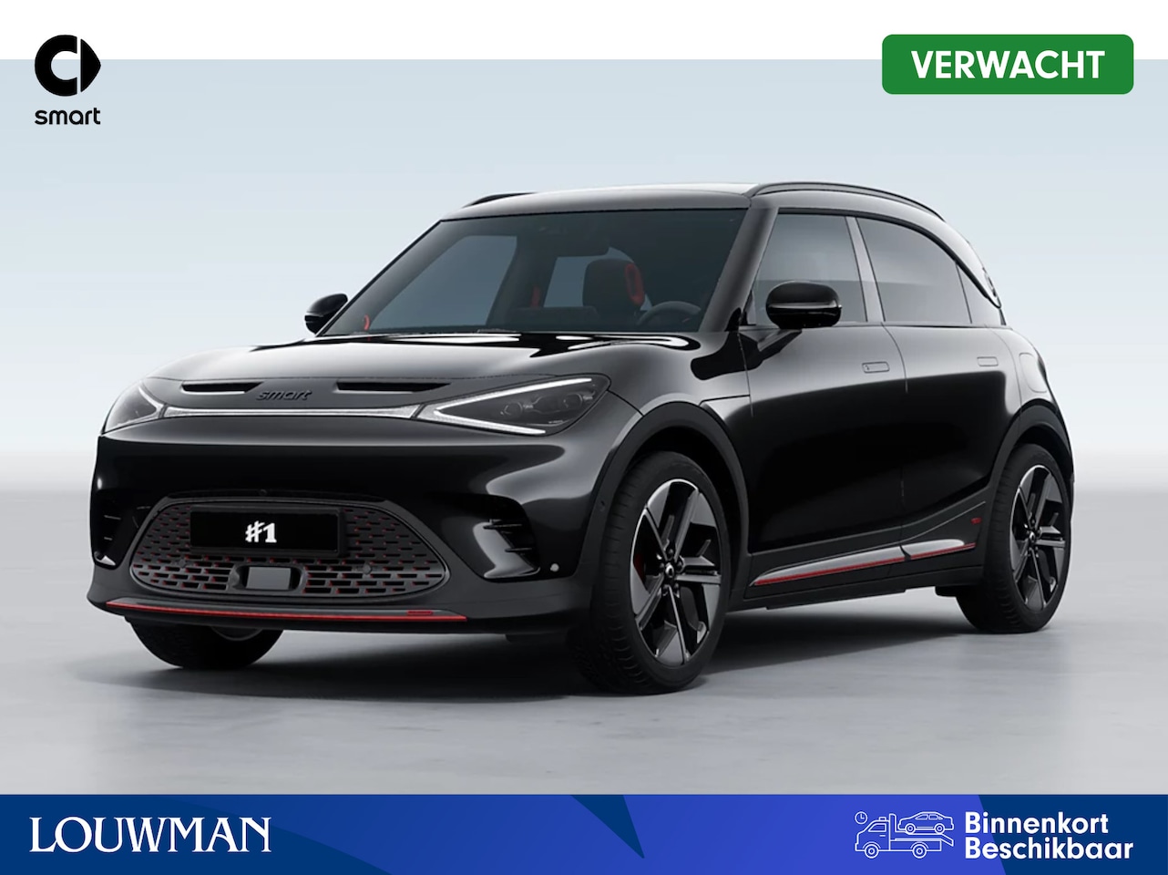 Smart #1 - BRABUS 66 kWh | VOORRAAD ACTIE VAN € 53.070 voor € 42.802 | Matrix LED koplampen | Stoelve - AutoWereld.nl
